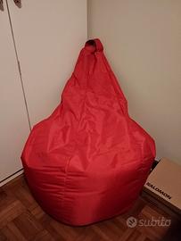 Pouf Sacco rosso