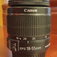 Obiettivo Canon EFS 18-55 mm