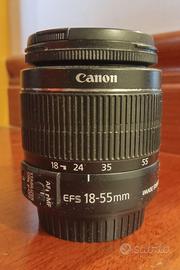 Obiettivo Canon EFS 18-55 mm