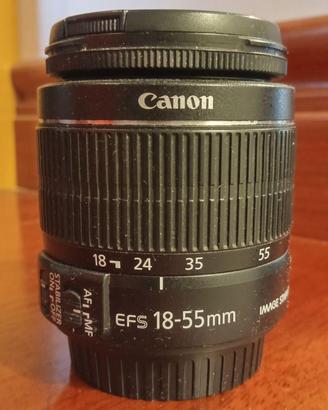 Obiettivo Canon EFS 18-55 mm