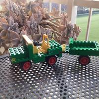 LEGO JEEP VERDE CON RIMORCHIO
