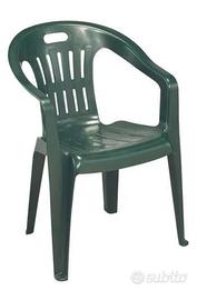 Sedie in plastica