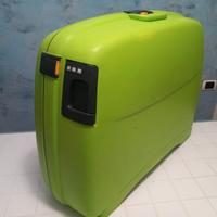 VALIGIA RONCATO VERDE FLUO CON COMBINAZIONE