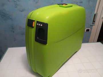 VALIGIA RONCATO VERDE FLUO CON COMBINAZIONE