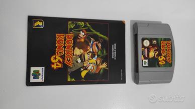 donkey Kong 64 Nintendo 64 con libretto 