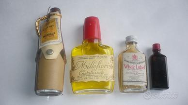 4 bottigliette mignon di Millefiori Whisky Marsala