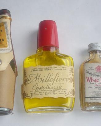 4 bottigliette mignon di Millefiori Whisky Marsala