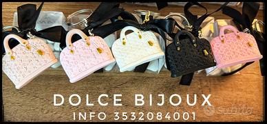 Bomboniere segnaposto borse portachiavi .chanel.