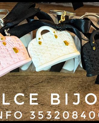 Bomboniere segnaposto borse portachiavi .chanel.