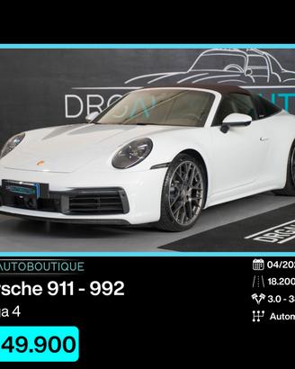 Porsche 911 992 Targa 4 BOSE/14-VIE/PELLECLUB