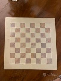 Scacchiera di marmo, scultore