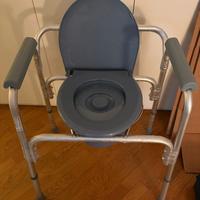 sedia wc e doccia per anziani