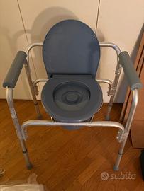 sedia wc e doccia per anziani