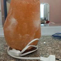 lampada di sale dell' himalaya