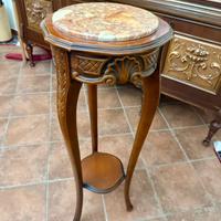 Gueridon Vintage / Portavaso in Legno 