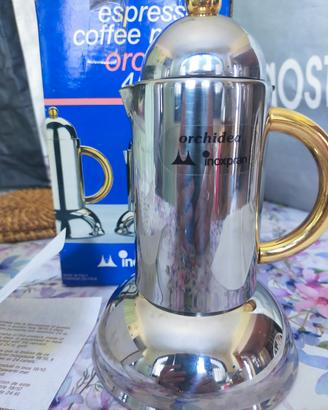 caffettiera inoxpran orchidea 4/2 