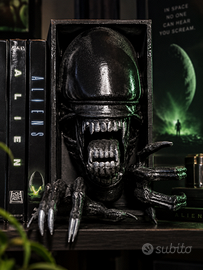 Fermalibri Xenomorfo – Alien - Stampa 3D dipinta