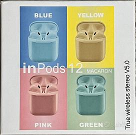 Cuffie i12 bluetooth wireless 5.0