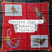 Foulard Jean De Bahrein 76x76 cm