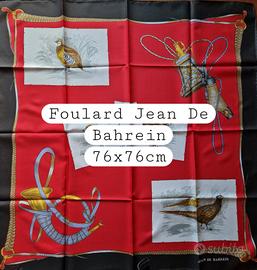 Foulard Jean De Bahrein 76x76 cm