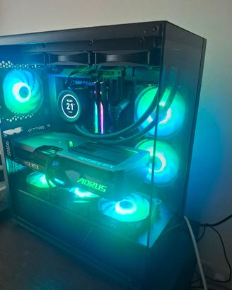 computer da gaming + monitor