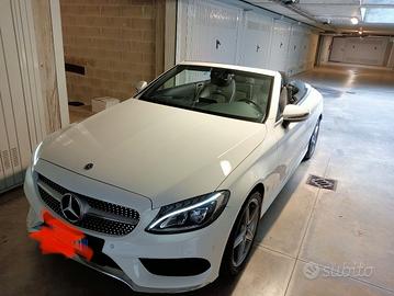 Mercedes cabrio c180 premium AMG line 