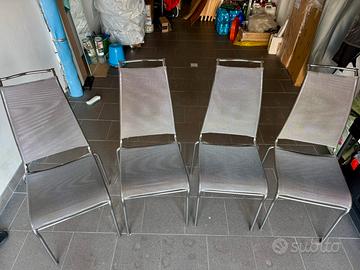 4 sedie Calligaris Air High CB1069 Connubia