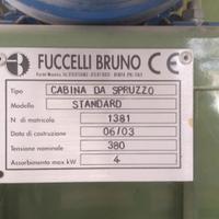 cabina da spruzzo a velo d'acqua 