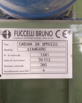 cabina da spruzzo a velo d'acqua 