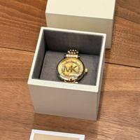 Orologio Michael Kors Logo MK Dorato