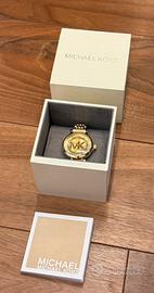 Orologio Michael Kors Logo MK Dorato