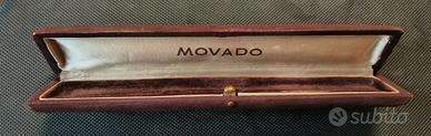 Scatola box orologio Movado vintage
