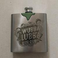 Fiaschetta in Metallo Rick & Morty Wubba Lubba Dub