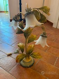 lampada ferro e vetro