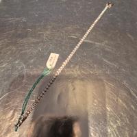 Bracciale tennis in oro bianco 750 zirconite