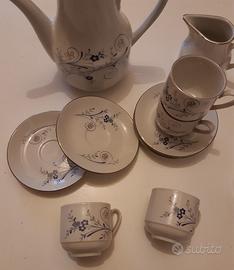 Set tazzine da caffè vintage da collezione tognana