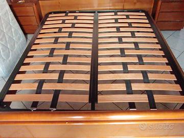 Rete a doghe matrimoniale con cinghie elastiche