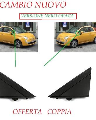 COPPIA Modanatura Specchio Lato Mostrina Laterale 