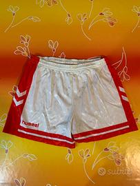 Pantaloncini hummel short vintage nylon calcio 90