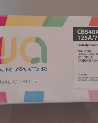 Toner HP e Canon 3 pezzi: Nero, Giallo, Rosso