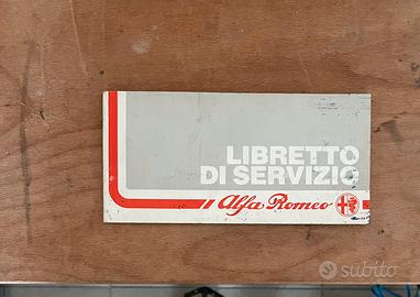 Libretto Alfaromeo