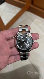 ROLEX DATEJUST GRIGIO 41mm full set.