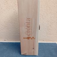 Portabottiglie in legno 