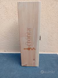 Portabottiglie in legno 