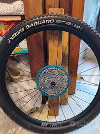 Ruota posteriore DT swiss xrc 1200 spline 25 sram