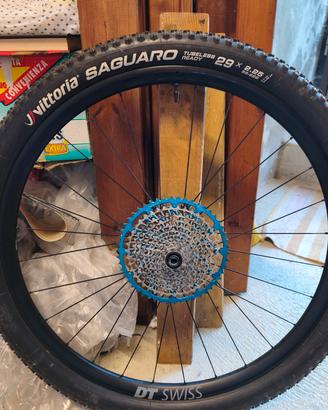 Ruota posteriore DT swiss xrc 1200 spline 25 sram