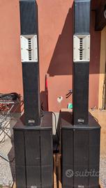 impianto audio line array attivo Biema Usa 