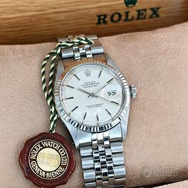 Rolex datejust ref: 1601 garanzia valida 1 anno