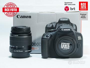 Canon EOS 2000D + EF-S 18-55 F3.5-5.6 IS II