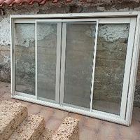 FINESTRA + LAMIERE ONDULATE FINTO COPPO